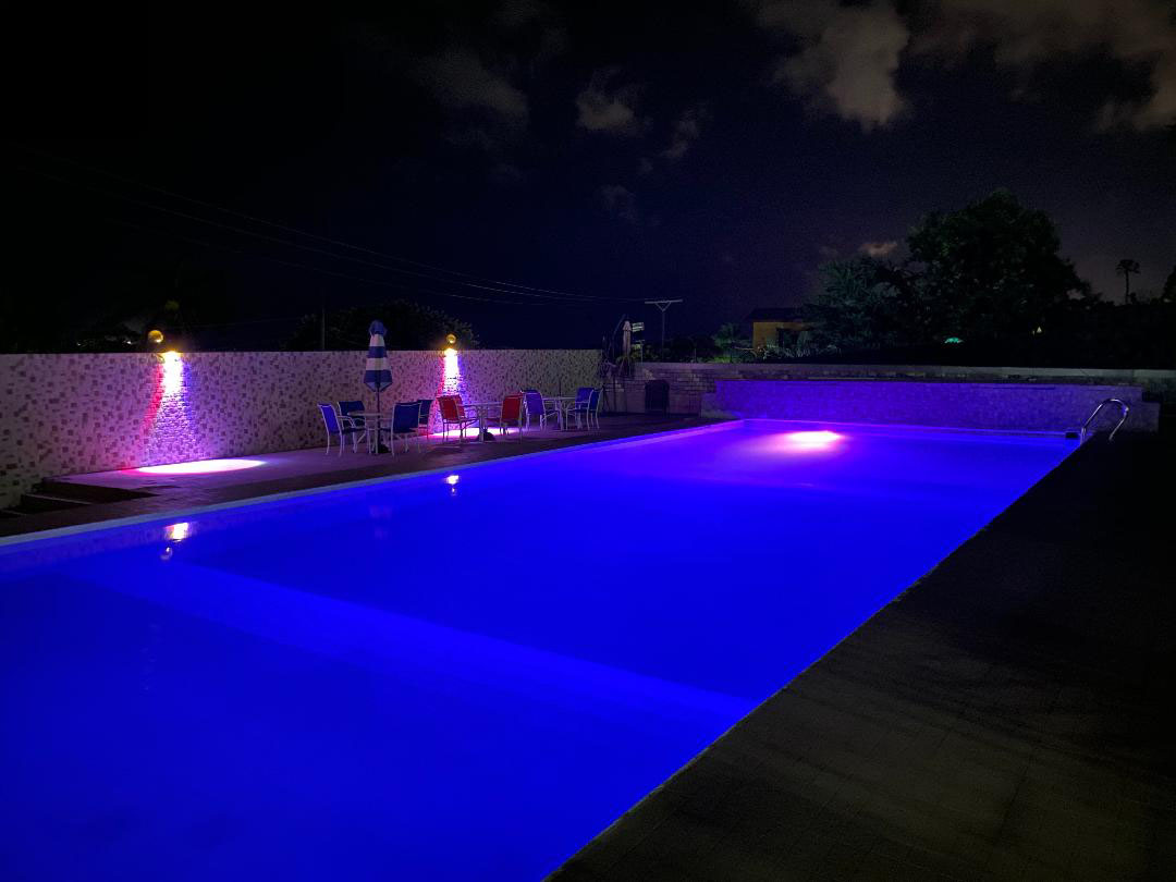 The Pool at night